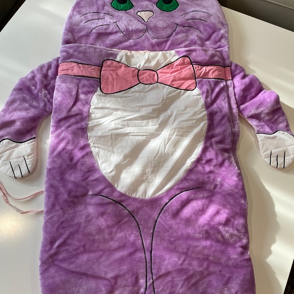 Girls cat-shaped 3D sleeping bag - Picture 2 of 4